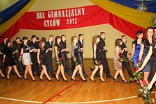Bal Gimnazjalny w Zespole Szkół w Cycowie 2012