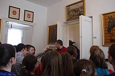 Uczniowie klas I Gm odwiedzili miejsca związane z Patronem Szkoły – 7 Pułkiem Ułanów Lubelskich