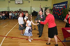 Uroczystość zakończenia roku szkolnego Szkoły Podstawowej