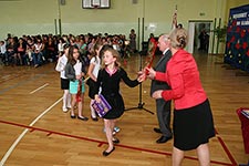 Uroczystość zakończenia roku szkolnego Szkoły Podstawowej