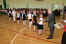 Uroczystość zakończenia roku szkolnego Szkoły Podstawowej