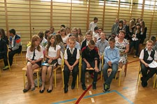 Uroczystość zakończenia roku szkolnego Szkoły Podstawowej