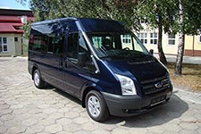 Nowy Ford Transit zakupiony na potrzeby Zespołu Szkół