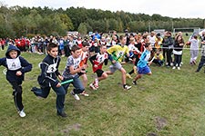 Cztery drużyny Zespołu Szkół w Cycowie w Finale Wojewódzkim Sztafetowych Biegów Przełajowych
