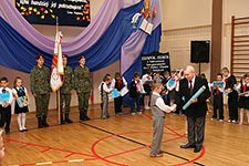 Ślubowanie uczniów klas I SP