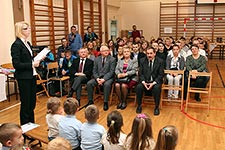 Pasowanie na przedszkolaka dzieci z Punktów Przedszkolnych w Gminie Cyców