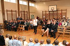 Pasowanie na przedszkolaka dzieci z Punktów Przedszkolnych w Gminie Cyców