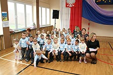 Pasowanie na przedszkolaka dzieci z Punktów Przedszkolnych w Gminie Cyców