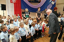 Pasowanie na przedszkolaka dzieci z Punktów Przedszkolnych w Gminie Cyców