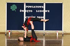 Powiatowe Święto Ludowe - Cyców 2014