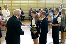 Zakończenie roku szkolnego w Szkole Podstawowej