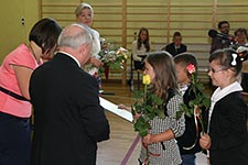 Zakończenie roku szkolnego w Szkole Podstawowej