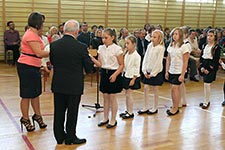 Zakończenie roku szkolnego w Szkole Podstawowej