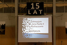 Gimnazjum ma już 15 lat!