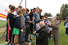 Igrzyska i Gimnazjada Powiatowa w Sztafetowych Biegach Przełajowych – Cyców 2014