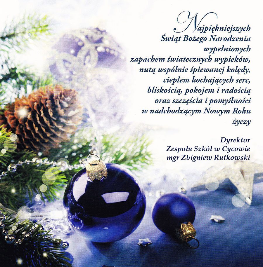 Życzenia Noworoczne