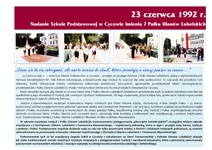 Współpraca szkoły z 7 Dywizjonem Ułanów Lubelskich 1996 – 2016