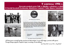 Współpraca szkoły z 7 Dywizjonem Ułanów Lubelskich 1996 – 2016