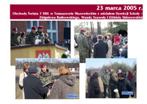 Współpraca szkoły z 7 Dywizjonem Ułanów Lubelskich 1996 – 2016