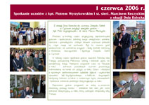 Współpraca szkoły z 7 Dywizjonem Ułanów Lubelskich 1996 – 2016