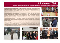 Współpraca szkoły z 7 Dywizjonem Ułanów Lubelskich 1996 – 2016