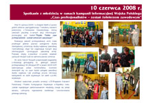 Współpraca szkoły z 7 Dywizjonem Ułanów Lubelskich 1996 – 2016