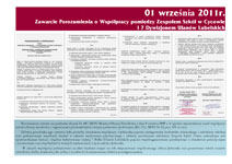Współpraca szkoły z 7 Dywizjonem Ułanów Lubelskich 1996 – 2016