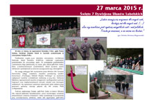 Współpraca szkoły z 7 Dywizjonem Ułanów Lubelskich 1996 – 2016