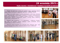 Współpraca szkoły z 7 Dywizjonem Ułanów Lubelskich 1996 – 2016