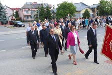 Gmina Cyców ma swój herb i sztandar
