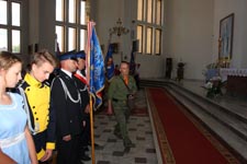 Gmina Cyców ma swój herb i sztandar
