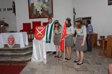 Gmina Cyców ma swój herb i sztandar