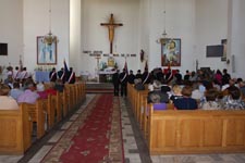 Gmina Cyców ma swój herb i sztandar