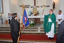 Gmina Cyców ma swój herb i sztandar