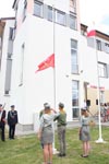Gmina Cyców ma swój herb i sztandar