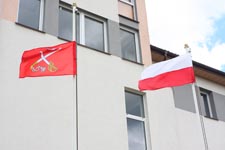 Gmina Cyców ma swój herb i sztandar