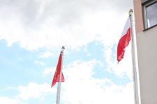 Gmina Cyców ma swój herb i sztandar