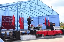 Gmina Cyców ma swój herb i sztandar