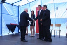 Gmina Cyców ma swój herb i sztandar