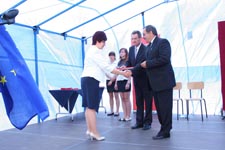 Gmina Cyców ma swój herb i sztandar