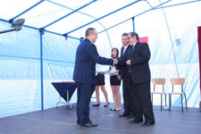Gmina Cyców ma swój herb i sztandar