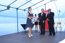 Gmina Cyców ma swój herb i sztandar