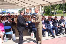 Gmina Cyców ma swój herb i sztandar