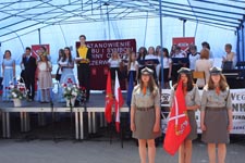 Gmina Cyców ma swój herb i sztandar