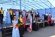 Gmina Cyców ma swój herb i sztandar