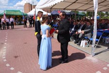 Gmina Cyców ma swój herb i sztandar