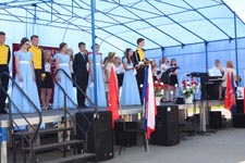Gmina Cyców ma swój herb i sztandar