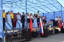 Gmina Cyców ma swój herb i sztandar