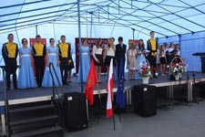 Gmina Cyców ma swój herb i sztandar