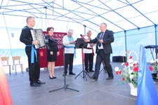 Gmina Cyców ma swój herb i sztandar